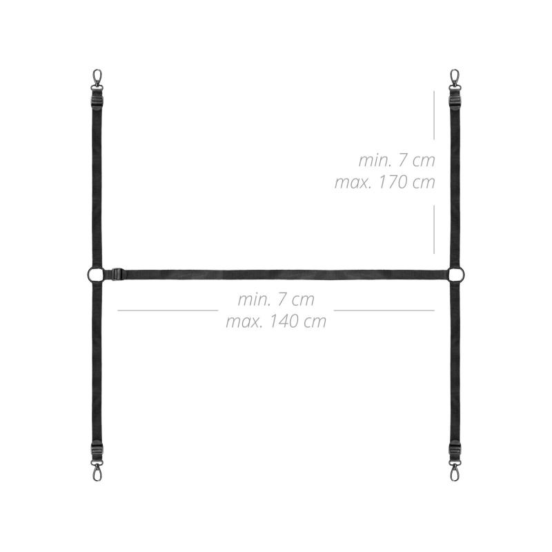 SO8810 Фиксатор рук и ног для кровати Bedroom Fantasies Under the bed Restraint Set