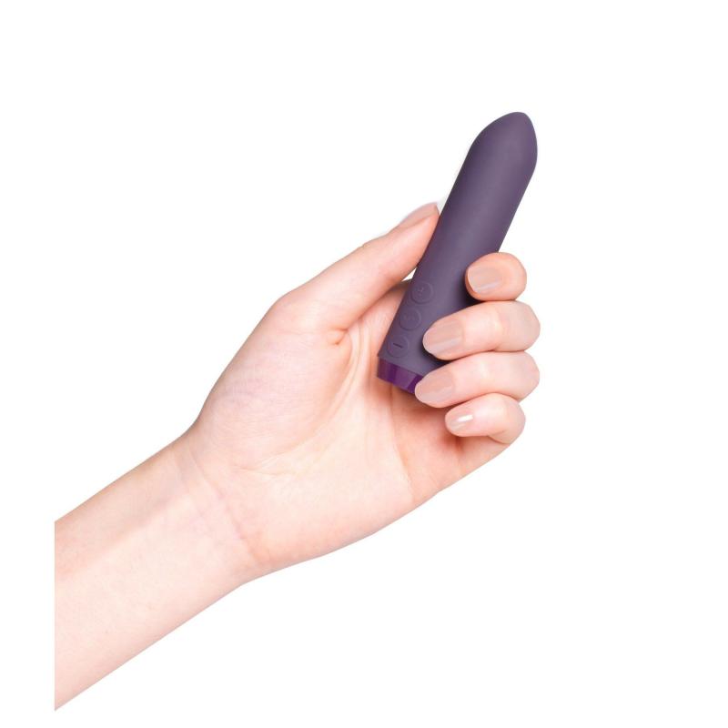 SO3040 Минивибратор Je Joue - Classic Bullet Vibrator Purple с глубокой вибрацией и фиксацией на палец