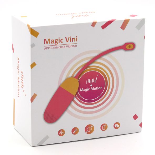 SO4481 Смарт-виброяйцо Magic Motion Vini Orange, управление со смартфона
