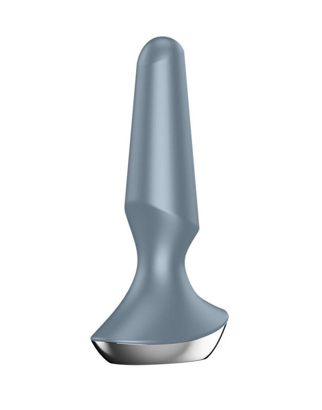 SO5445 Анальная смарт-вибропробка Satisfyer Plug-ilicious 2 Ice Blue