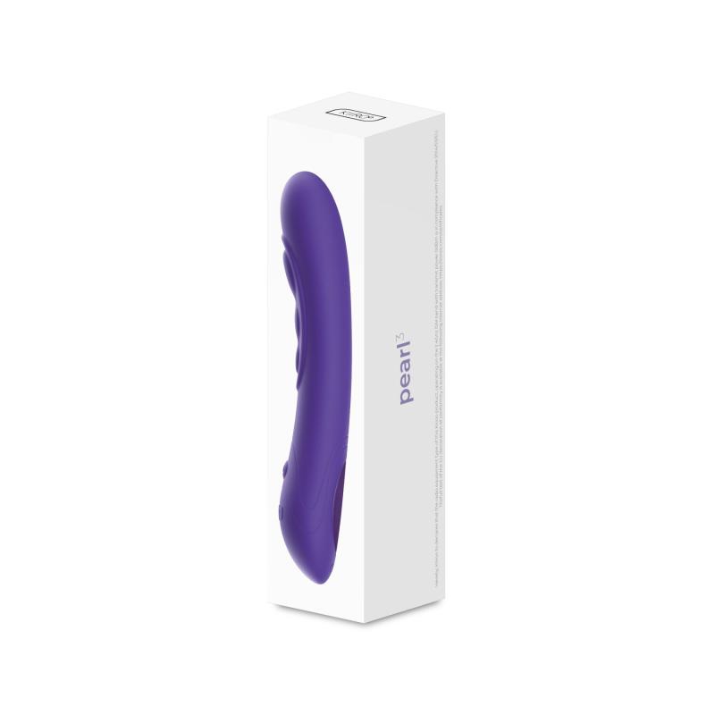 SO7676 Интерактивный вибростимулятор точки G Kiiroo Pearl 3 Purple