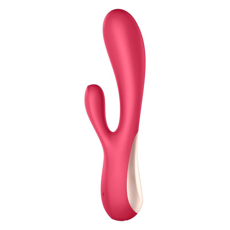 SO3900 Смарт вибратор-кролик Satisfyer Mono Flex Red, 2 мотора, управление через интернет