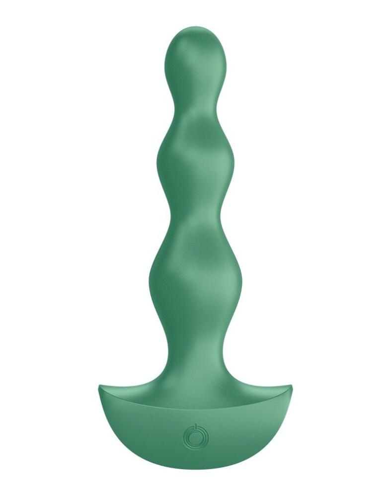 SO4926 Анальный стимулятор-бусины с двумя моторами Satisfyer Lolli-Plug 2 Green