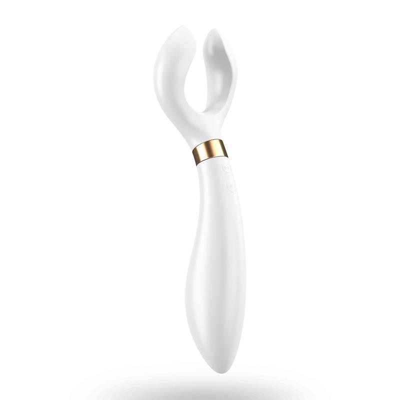 SO3107 Вибратор для пар Satisfyer Endless Fun White, три мотора, многофункциональный