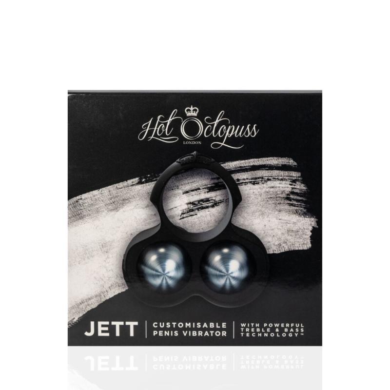 SO8726 Вибратор для пениса Hot Octopuss JETT, Treble and Bass Technology, оргазм без рук, пульт