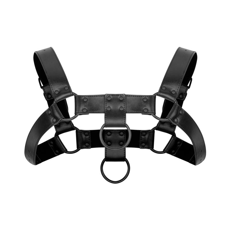 SO8828 Портупея Bedroom Fantasies Bruno Chest Bulldog Harness - Black