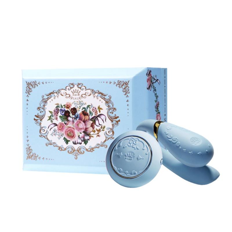 SO6671 Смартвибратор для пар Zalo — Fanfan set Royal Blue, пульт ДУ