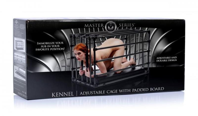 SO4425 Прочная разборная клетка для наказаний Kennel Adjustable Bondage Cage