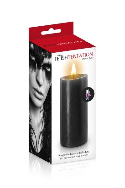 SO3754 БДСМ-cвеча низкотемпературная Fetish Tentation SM Low Temperature Candle Black