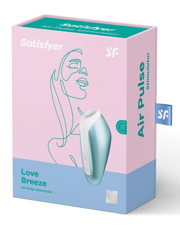 SO4103 Миниатюрный вакуумный стимулятор Satisfyer Love Breeze Ice Blue