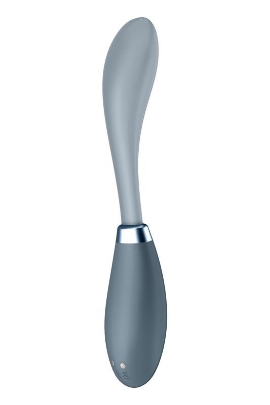 SO6727 Вибратор Satisfyer G-Spot Flex 3 Grey, гибкий ствол с фиксацией положения