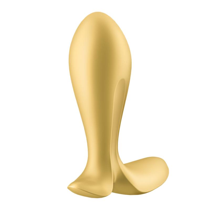 SO8627 Анальная смарт-пробка с вибрацией Satisfyer Intensity Plug Gold
