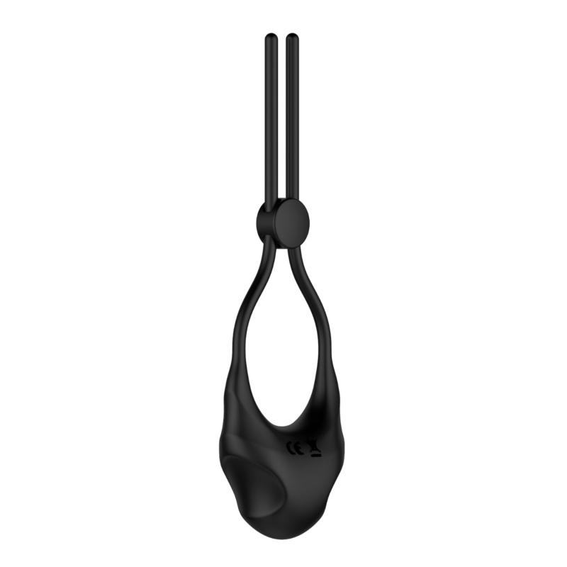 SO8695 Эрекционное кольцо Nexus FORGE Vibrating Adjustable Lasso - Black
