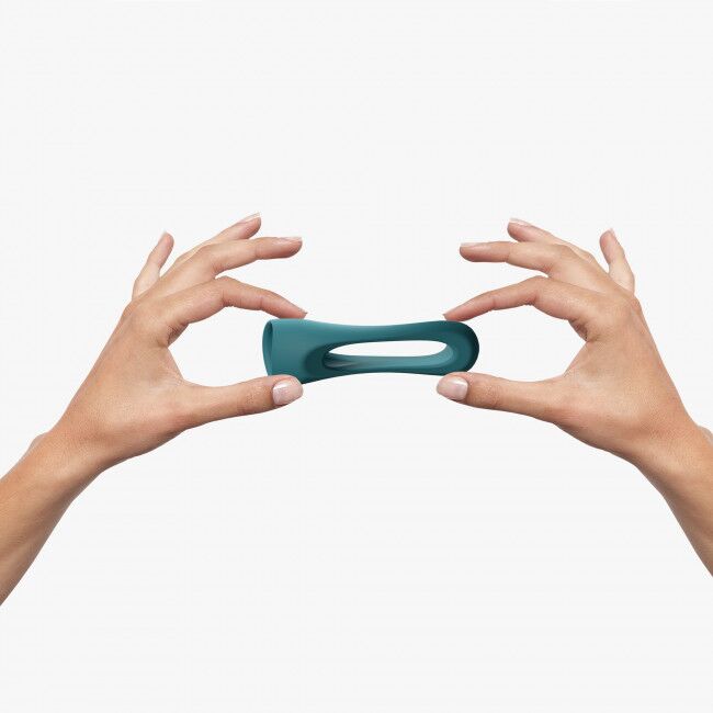 SO5086 Эрекционное кольцо двойное Love To Love FLUX RING - TEAL ME