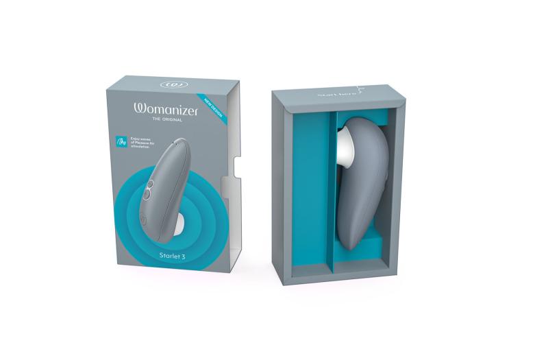 SO8742 Вакуумный клиторальный стимулятор Womanizer Starlet 3 GREY