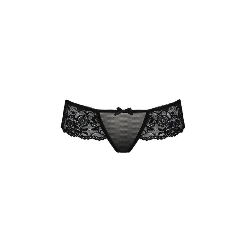 PS25301 Трусики ABLA THONG black L/XL - Passion Exclusive
