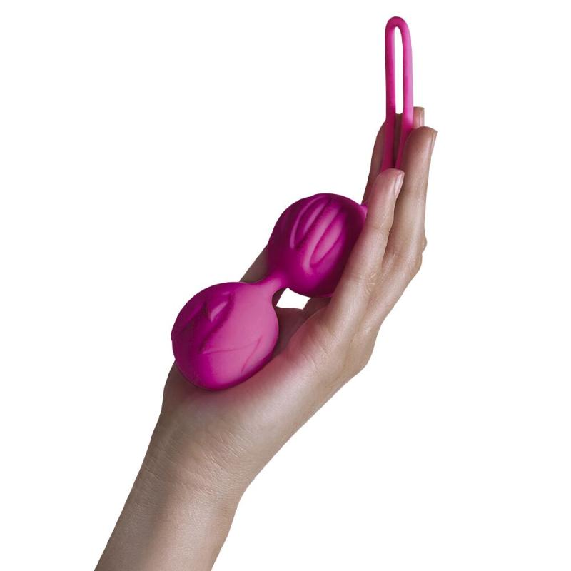 AD40321 Вагинальные шарики Adrien Lastic Geisha Lastic Balls BIG Magenta (L), диаметр 4см, вес 90гр