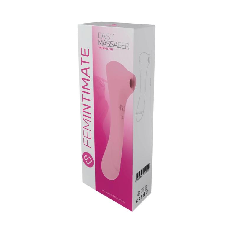 SO7331 Вакуумный клиторальный стимулятор Femintimate Daisy Massager Pink