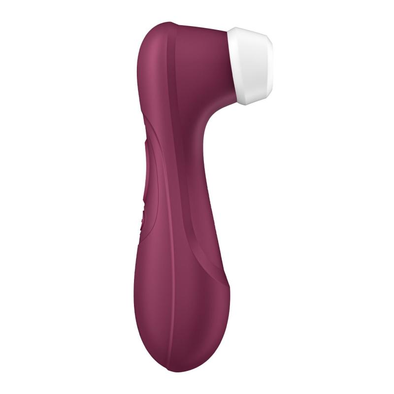 SO7774 Вакуумный клиторальный стимулятор Satisfyer Pro 2 Generation 3 with Liquid Air Connect App Wine Red