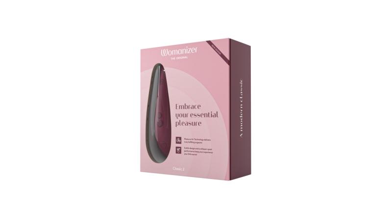 SO8748 Вакуумный клиторальный стимулятор Womanizer Classic 2 - Bordeaux
