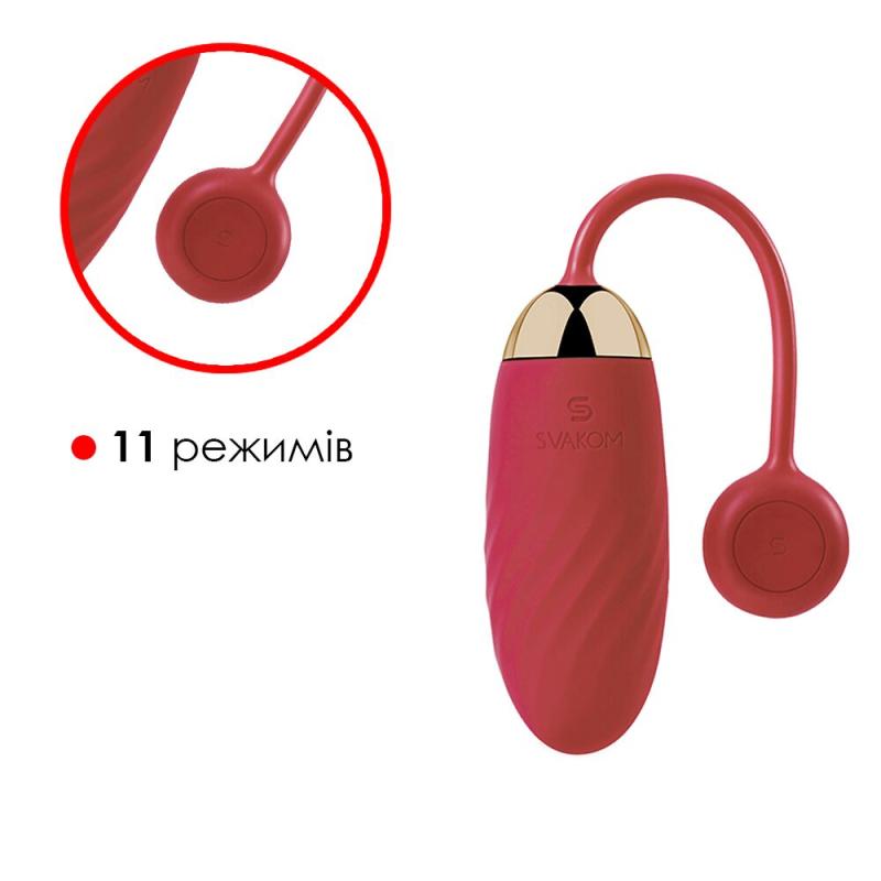 SO4851 Виброяйцо Svakom Ella Red