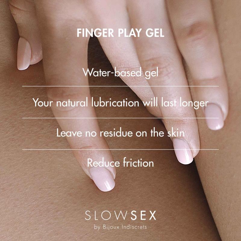SO5901 Гель-смазка для мастурбации Bijoux Indiscrets SLOW SEX - Finger play gel