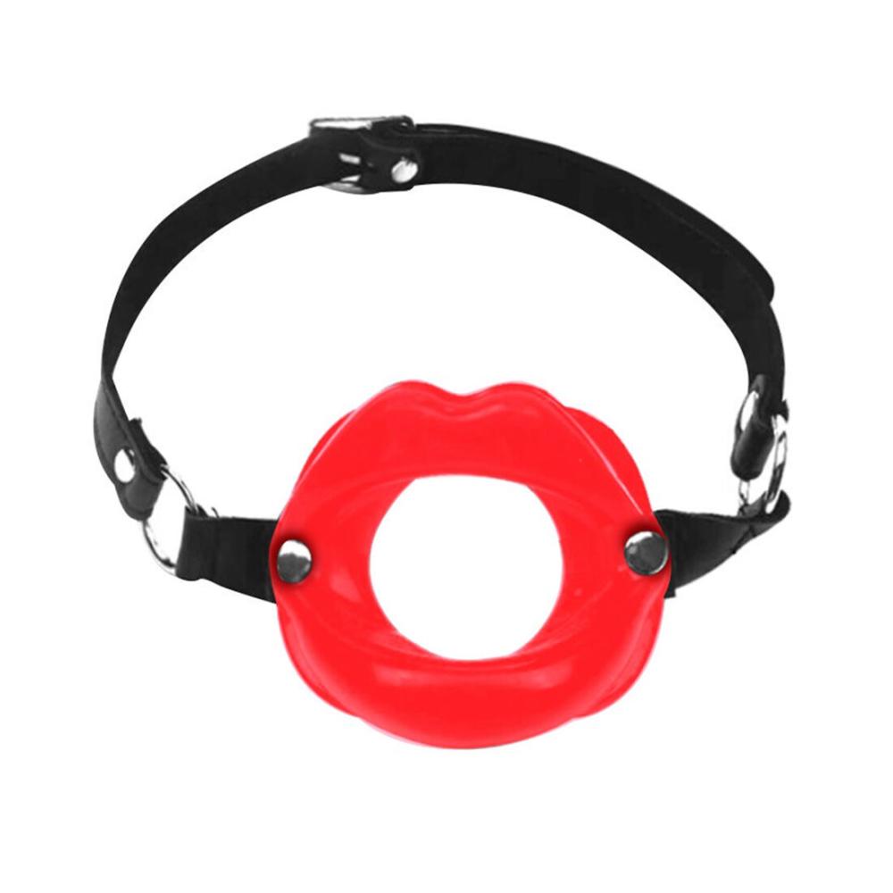 SO5148 Кляп расширитель в форме губ Art of Sex - Gag Lips, натуральная кожа