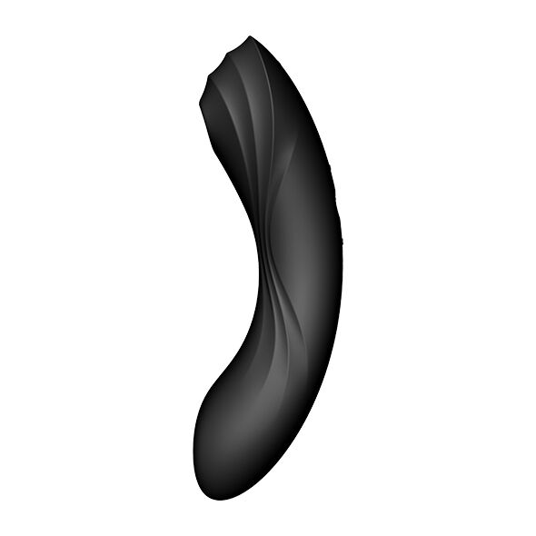 SO6119 Вакуумный стимулятор с вибрацией Satisfyer Curvy Trinity 4 Black