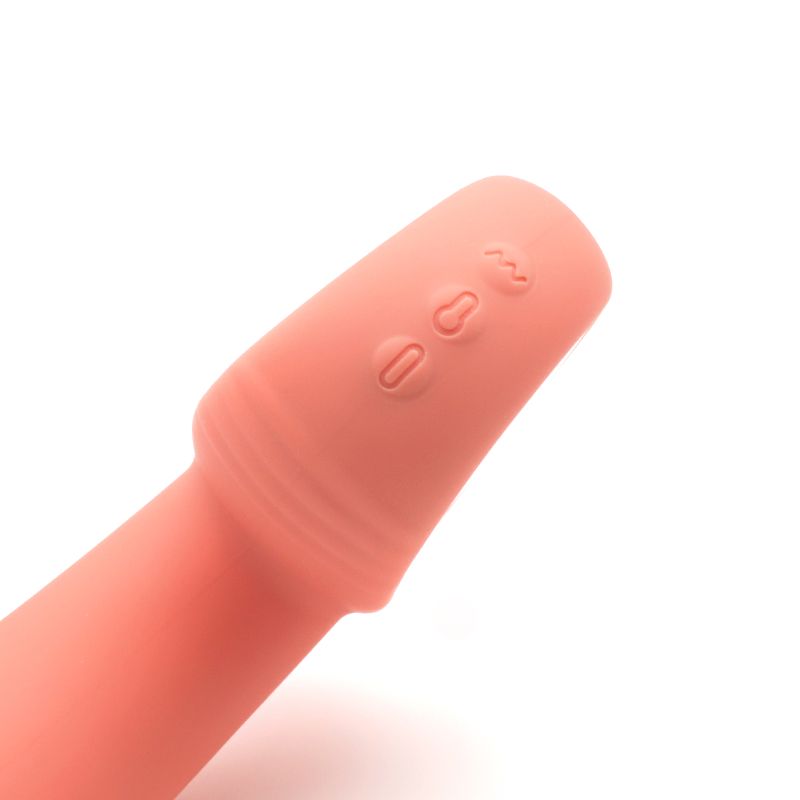 SO3628 Анальный вибратор KISTOY Klein Orange с надувающимся кончиком, unisex, диаметр 35-50мм