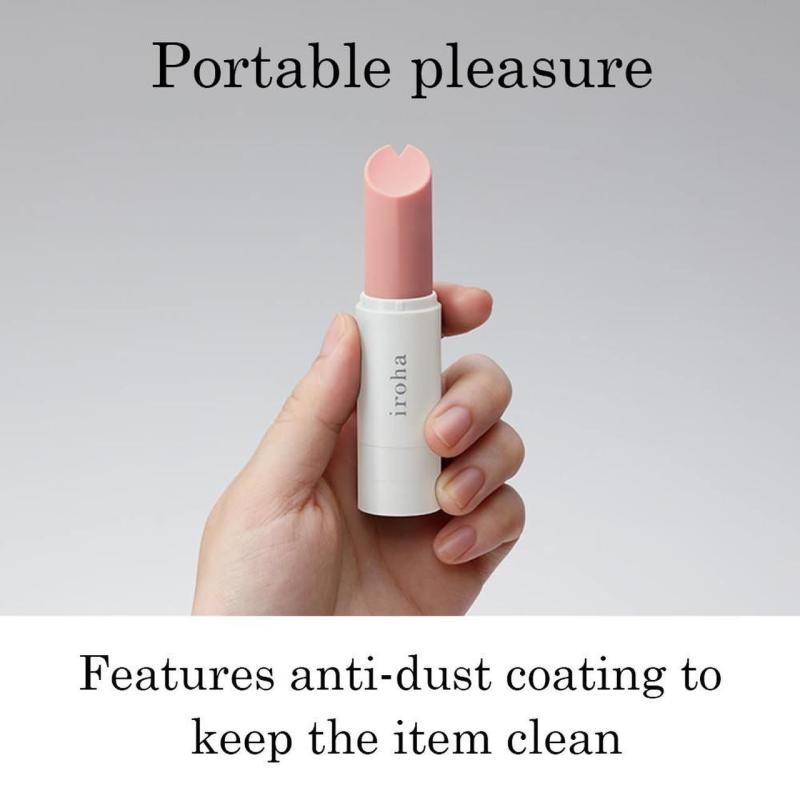 SO3575 Вибратор-помада IROHA STICK White, плавное увеличение мощности