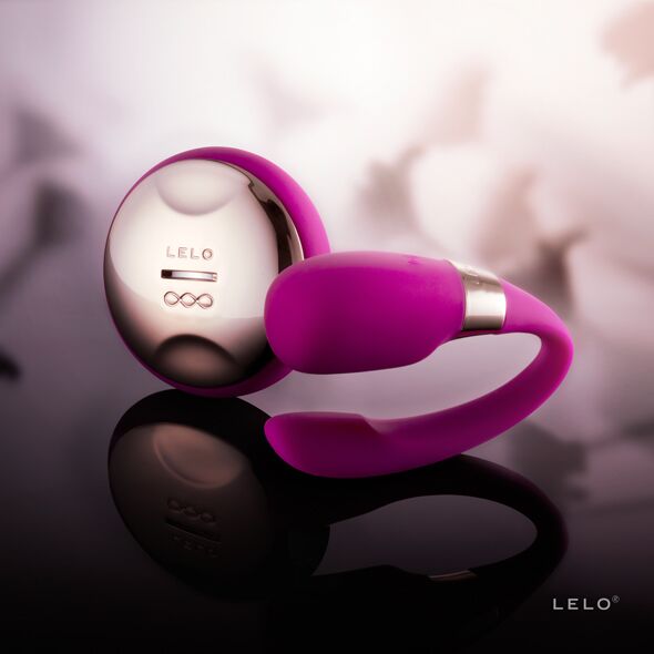 SO8116 Вибратор для пар LELO Tiani 3 Deep Rose, 2 мотора, пульт ДУ
