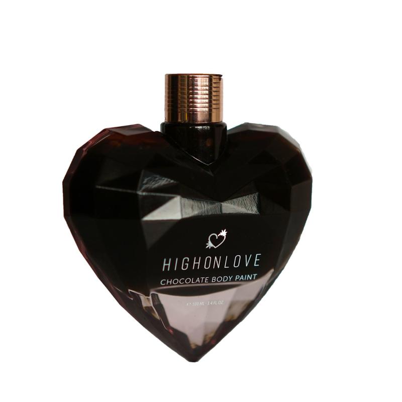 SO3051 Премиум краска для тела HighOnLove Chocolate Body Paint (100 мл) с какао, кофеином, маслом каннабиса