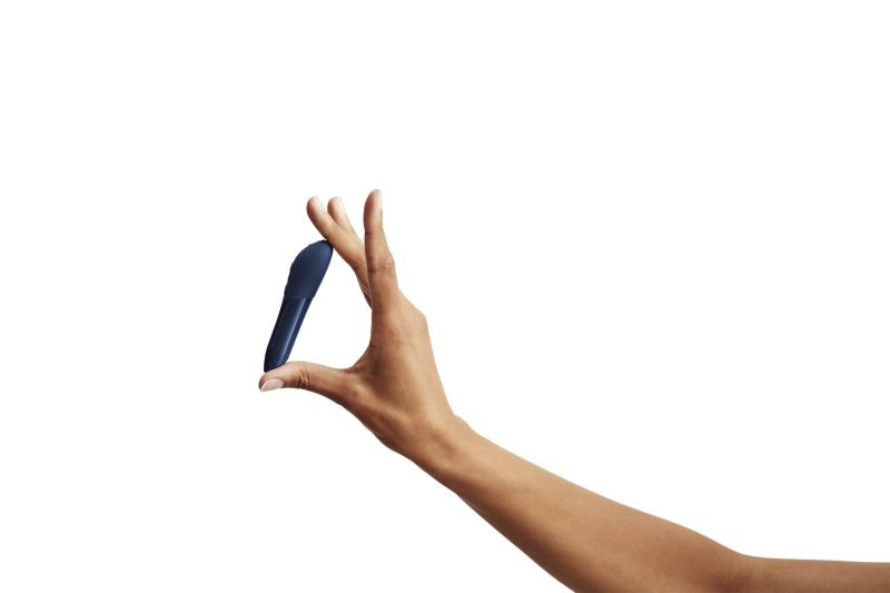 SO6933 Мощная вибропуля Tango X Midnight Blue by We-Vibe, 7 режимов вибрации, 8 уровней интенсивности