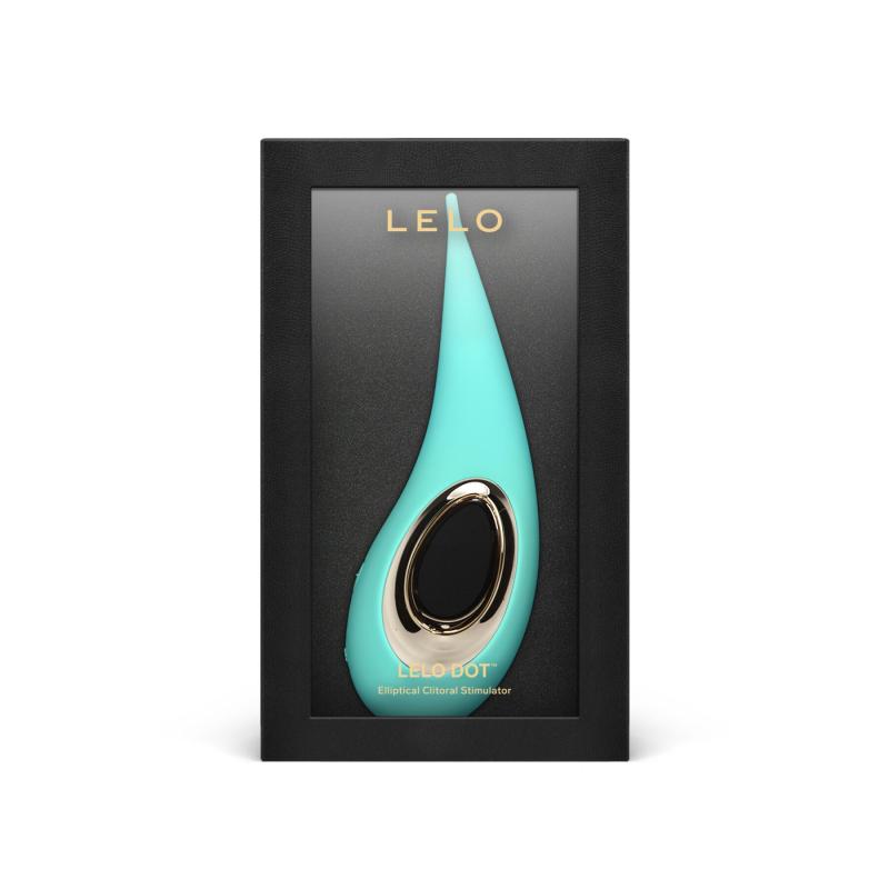 SO8085 Кліторальний вібратор LELO DOT Aqua, точкова стимуляція, технологія Infinite Loop