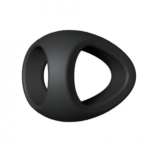 SO5087 Эрекционное кольцо двойное Love To Love FLUX RING - BLACK ONYX