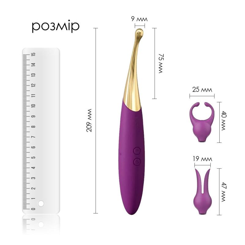 SO6811 Универсальный вибратор Svakom Beatrice, 4 варианта использования