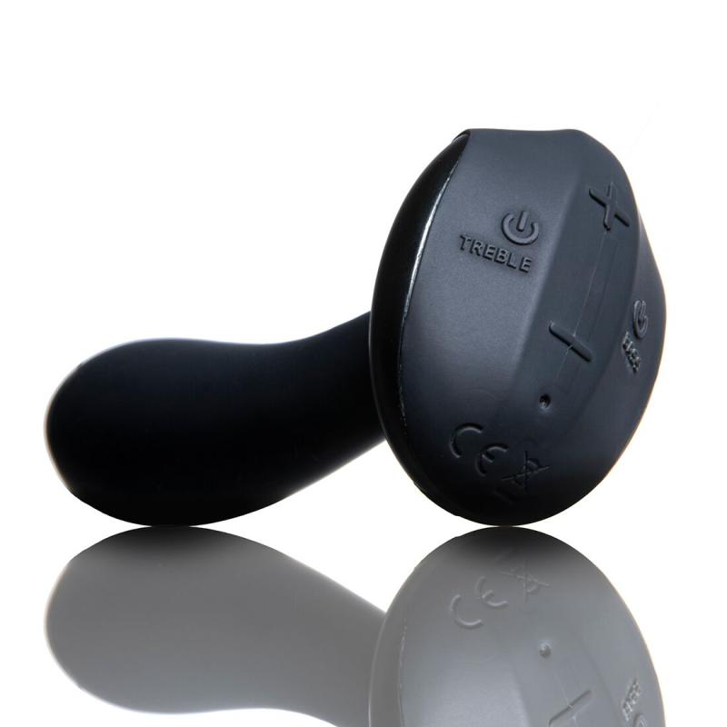 SO8729 Анальная вибропробка Hot Octopuss PleX with flex, Treble and Bass Technology, 2 мотора, пульт ДУ