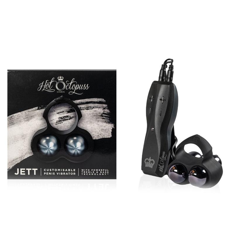SO8726 Вибратор для пениса Hot Octopuss JETT, Treble and Bass Technology, оргазм без рук, пульт