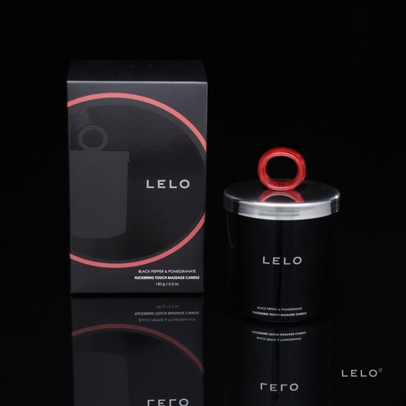 SO8127 Массажная свеча LELO Massage Candle Black Pepper & Pomegranate, соевый воск, 36 часов горения