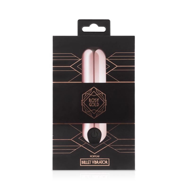 SO4593 Вибропуля Rosy Gold — Nouveau Bullet Vibrator, перезаряжаемая