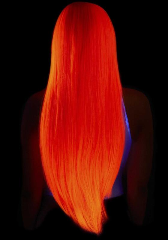 SO8590 Парик Leg Avenue 33″ Long straight center part wig neon pink