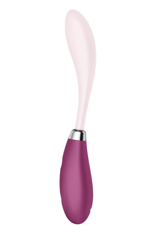 SO6728 Вибратор Satisfyer G-Spot Flex 3 Red, гибкий ствол с фиксацией положения
