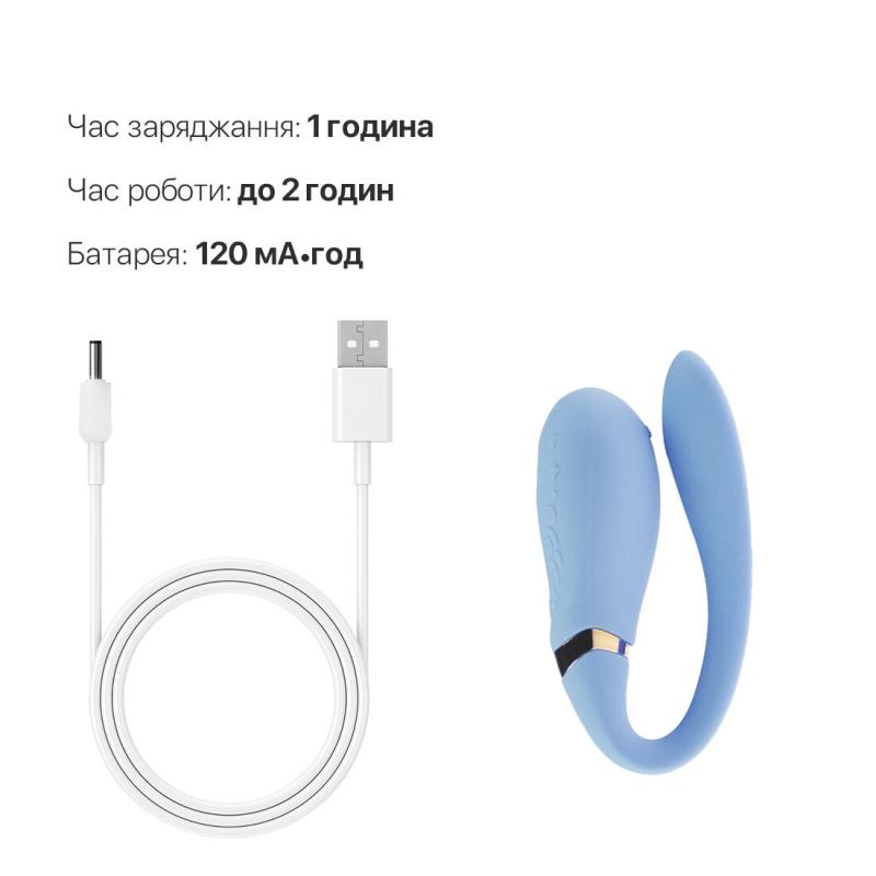 SO6668 Смартвибратор для пар Zalo — Fanfan Royal Blue