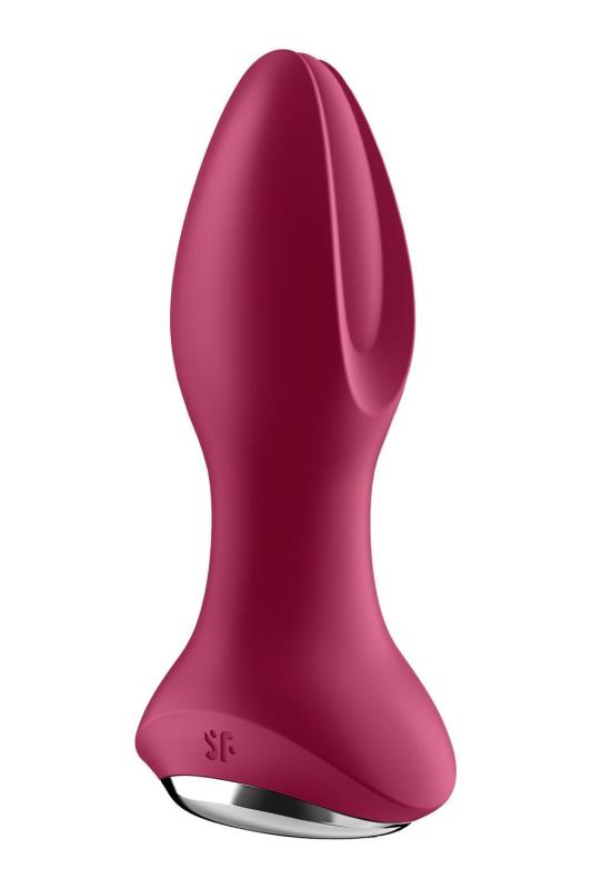 SO6280 Анальная смарт вибропробка с жемчужным массажем Satisfyer Rotator Plug 2+ Violet