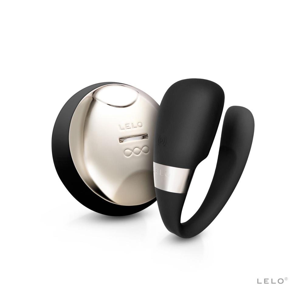 SO8114 Вибратор для пар LELO Tiani 3 Black, 2 мотора, пульт ДУ