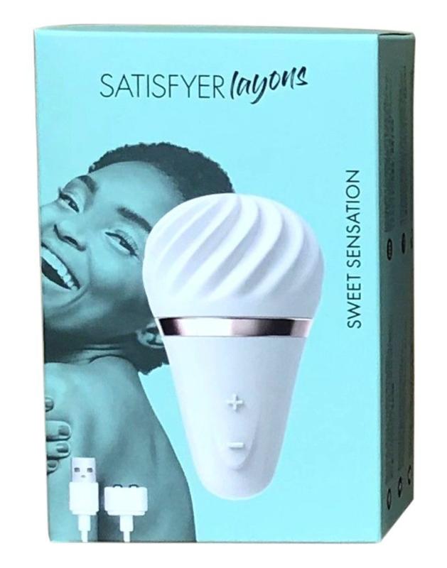 SO2866 Потужний вібратор Satisfyer Lay-On - Little Wand, водонепроникний
