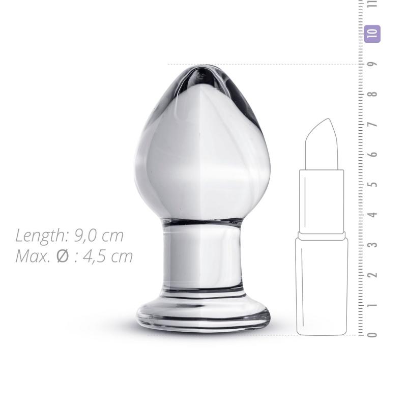 SO4420 Скляна анальна пробка Gildo Glass Buttplug No. 26