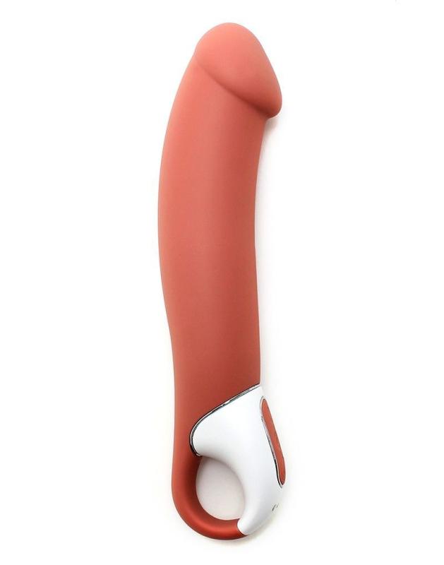 SO2205 Мощный вибратор Satisfyer Vibes Master, гибкий литой силикон, 12 режимов работы, диаметр 46 мм