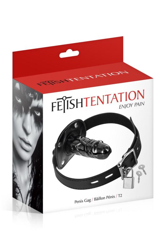SO4041 Кляп с большим фаллоимитатором Fetish Tentation Penis Gag T2