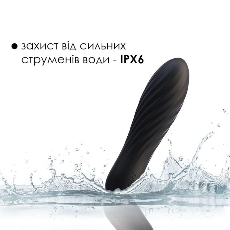SO6034 Мощный мини-вибратор Svakom Tulip Black